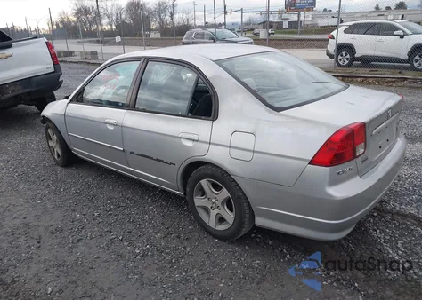 2004 Honda Civic Ex z USA, uszkodzony, nr VIN JHMES26754S001704